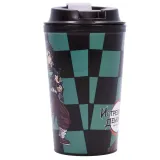 Термостакан с клапаном Истребитель демонов Танджиро Камадо 350мл.