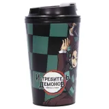 Термостакан с клапаном Истребитель демонов Танджиро Камадо 350мл.