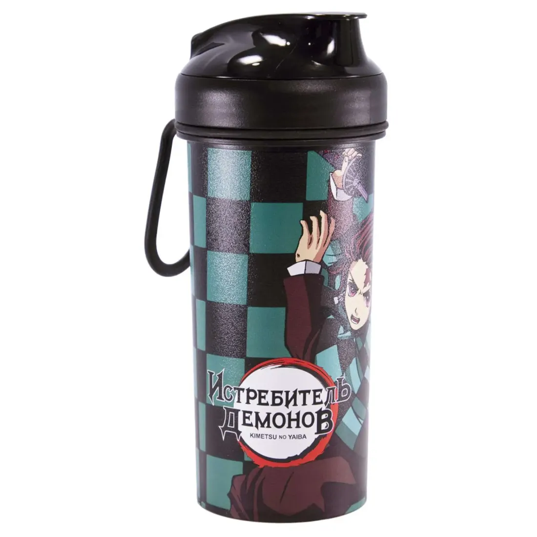 Бутылка Истребитель демонов для холодных напитков с петлей 400мл.
