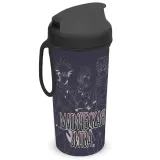 Бутылка Магическая битва для холодных напитков с петлей 400мл.