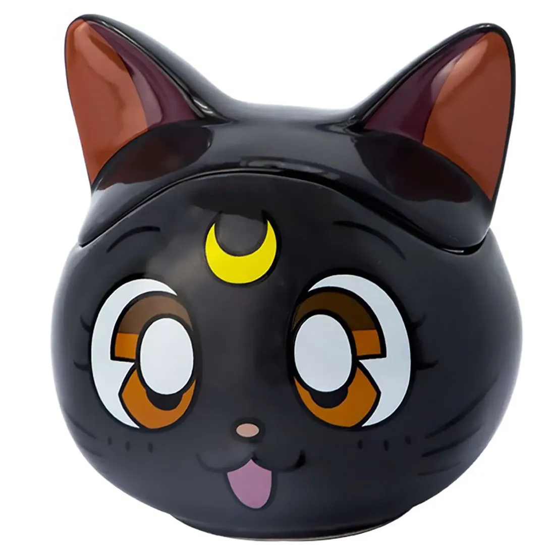 Кружка 3D с крышкой Sailor Moon Luna 350ml ABYMUG525