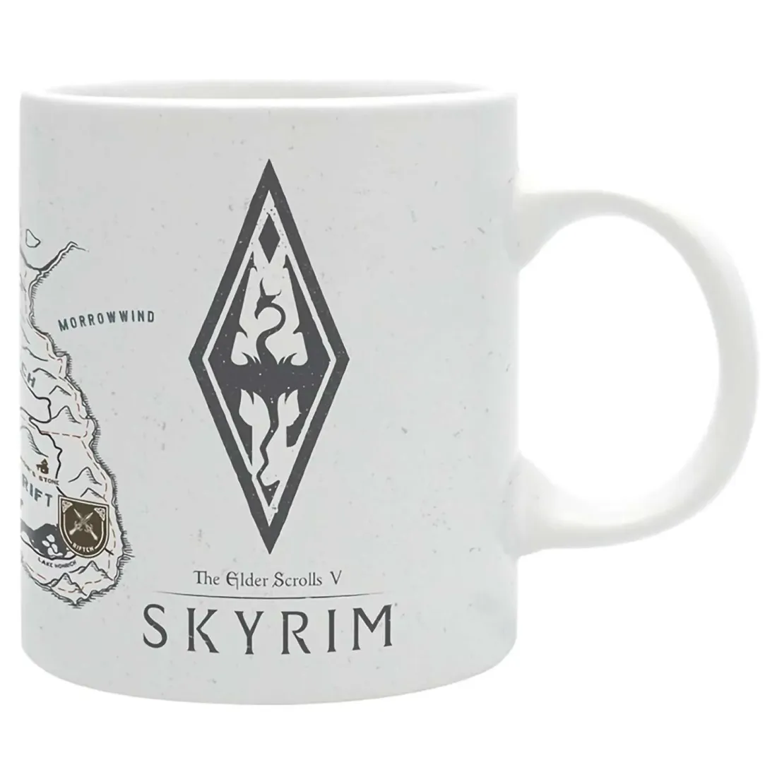 Кружка Skyrim Map 320 мл ABYMUGA400
