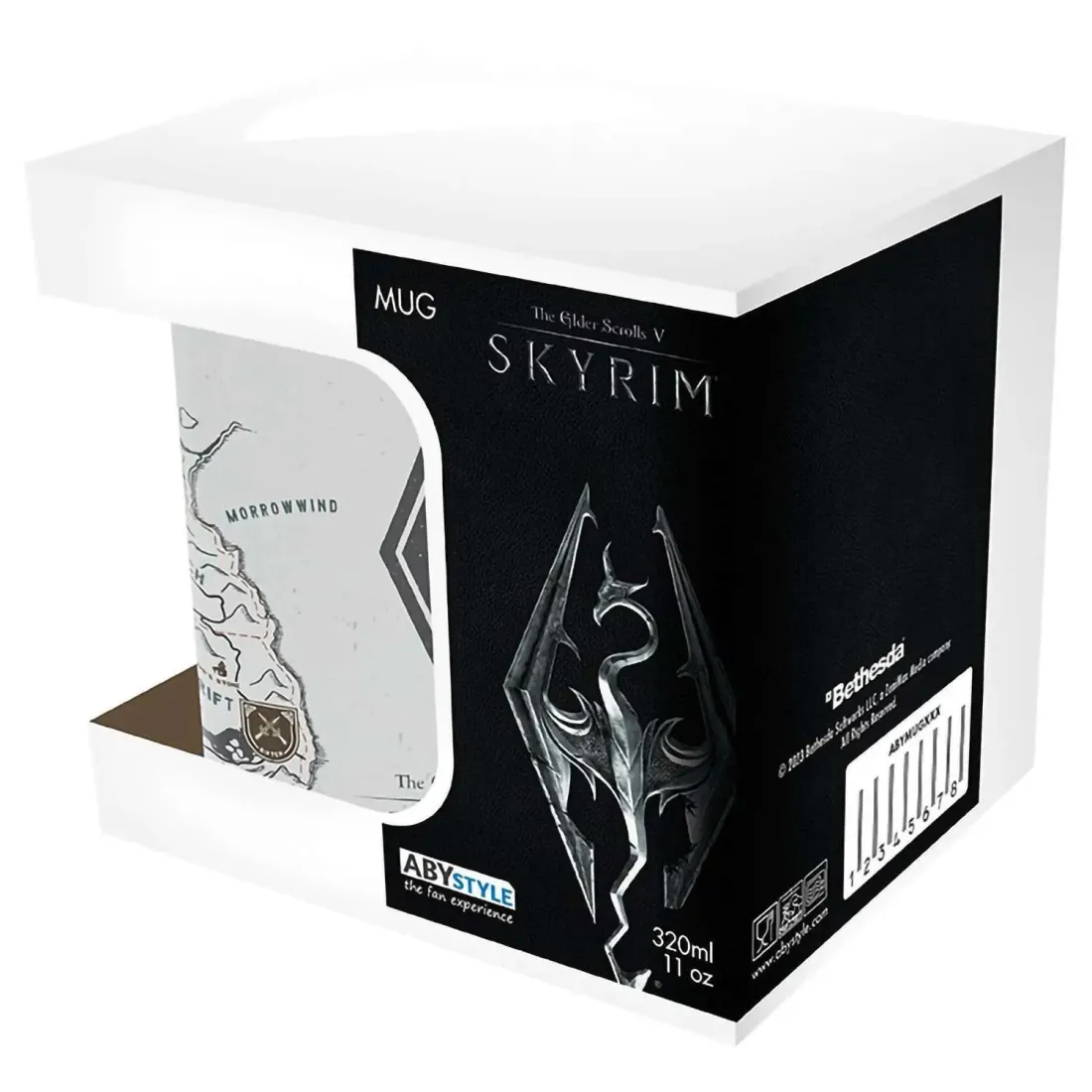 Кружка Skyrim Map 320 мл ABYMUGA400