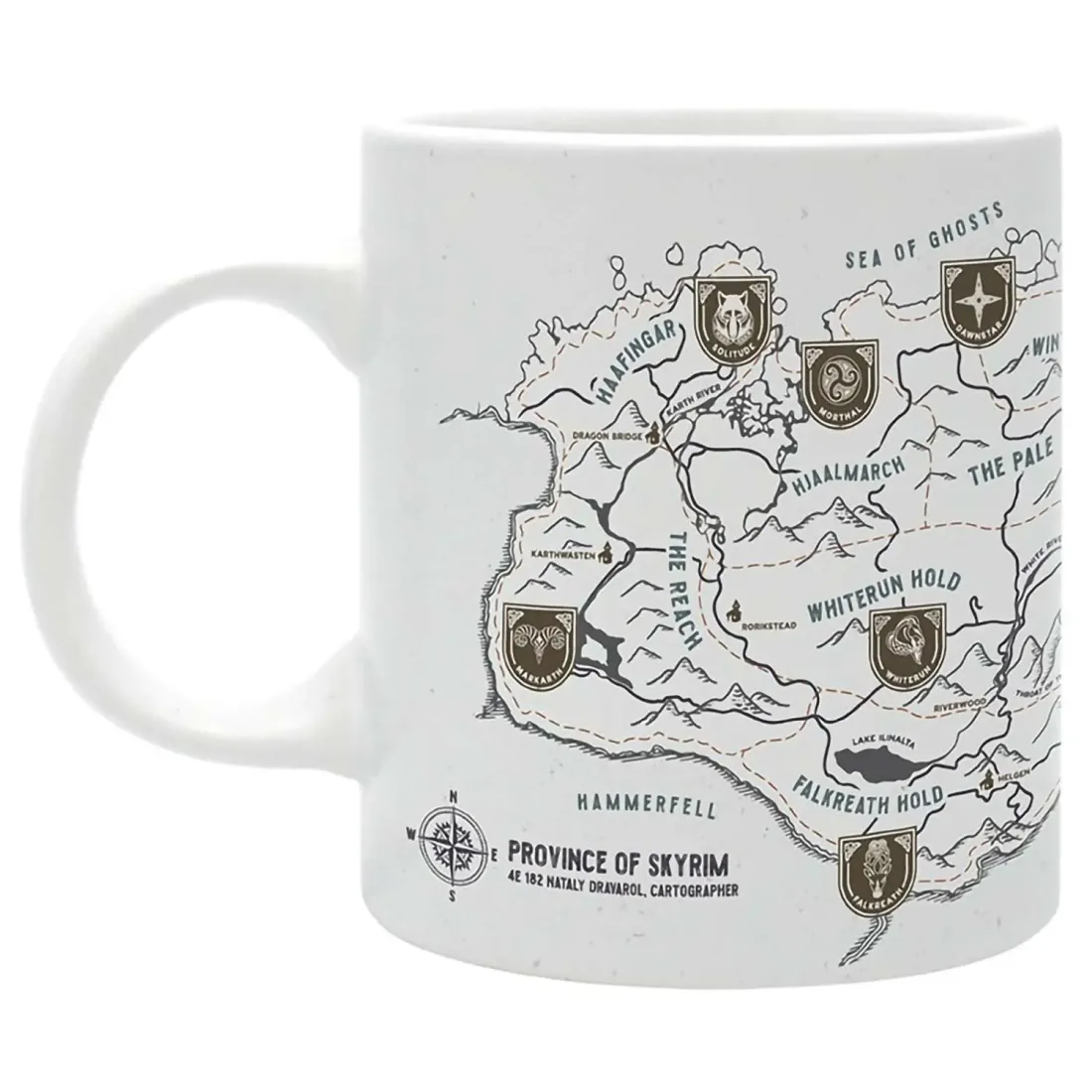 Кружка Skyrim Map 320 мл ABYMUGA400