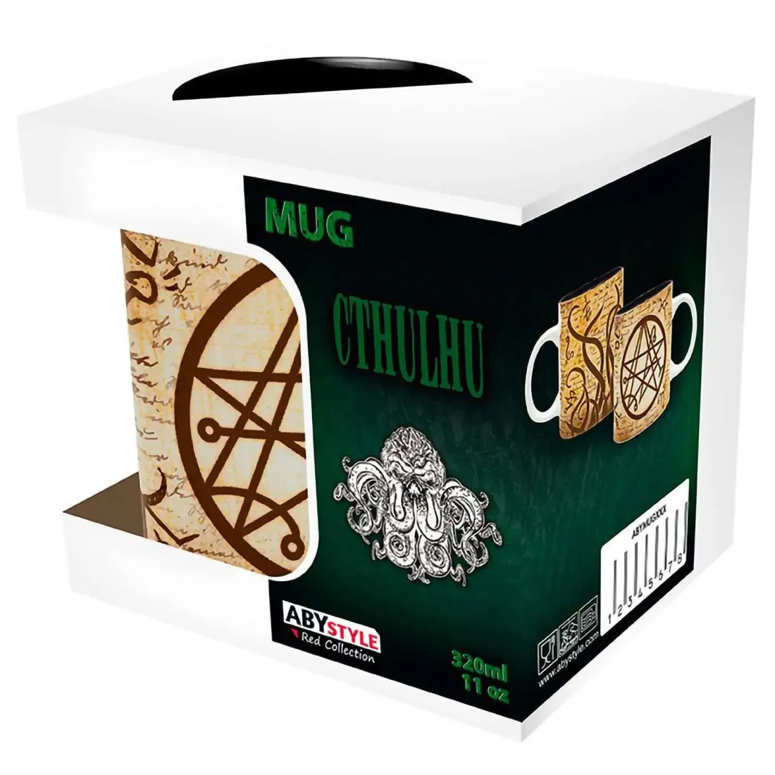 Кружка Cthulhu Necronomicon Matte 320 мл ABYMUGA233