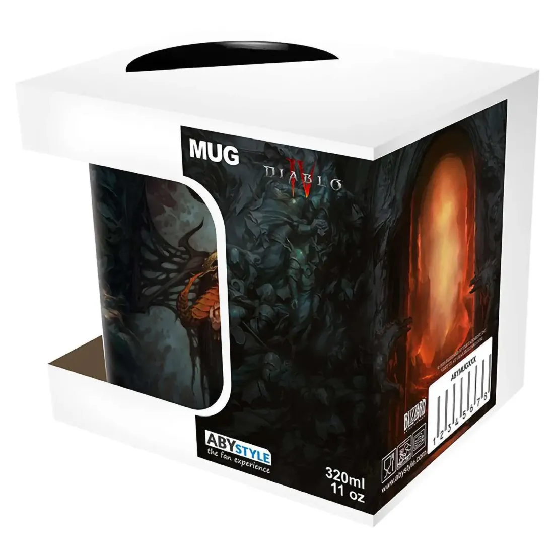 Кружка керамическая Diablo Mug 320 мл Lilith subli with box x2 ABYMUGA352