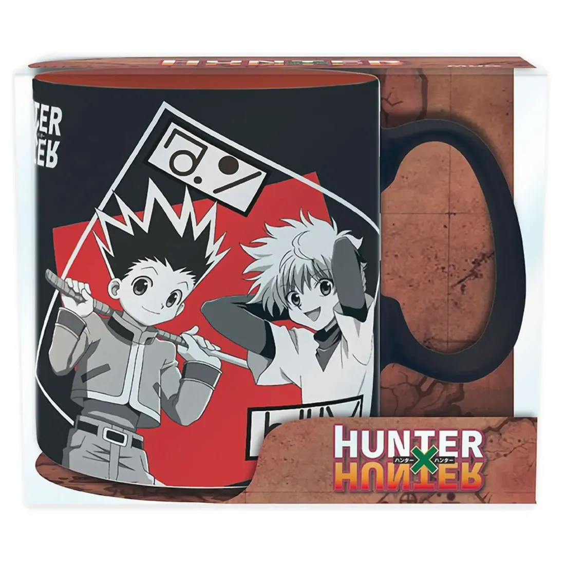 Кружка керамическая Hunter X Hunter Mug 460 мл Gon\'s group with box x2 ABYMUGA094