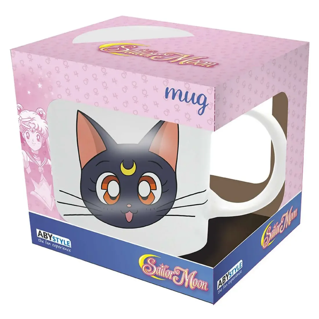 Кружка керамическая Sailor Moon Mug 320 мл Luna & Artemis subli box x2 MG1760