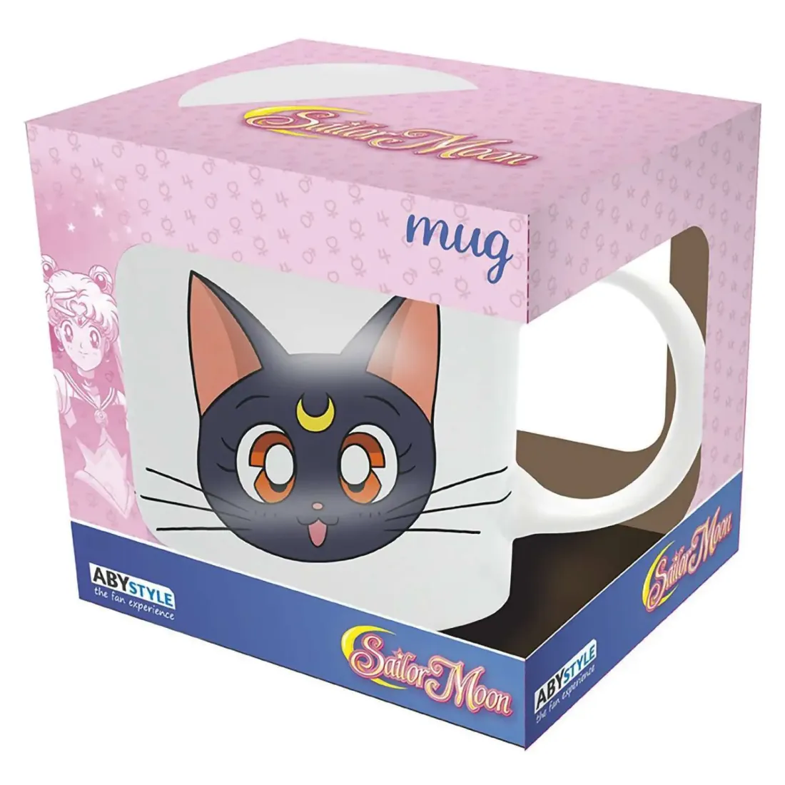 Кружка керамическая Sailor Moon Mug 320 мл Luna & Artemis subli box x2 MG1760