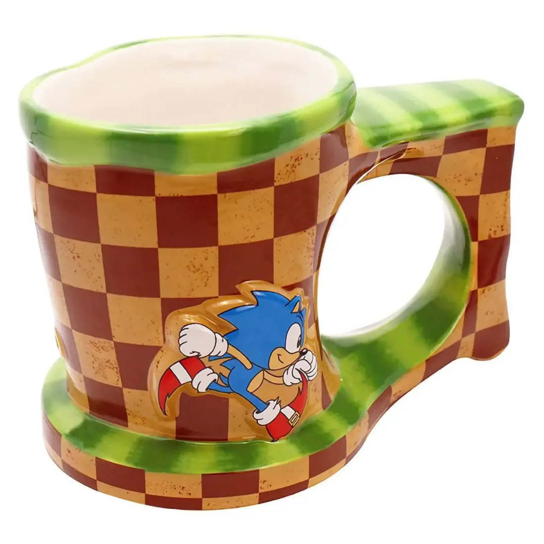 Кружка керамическая Sonic Mug 3D Sonic Run x2 ABYMUG964