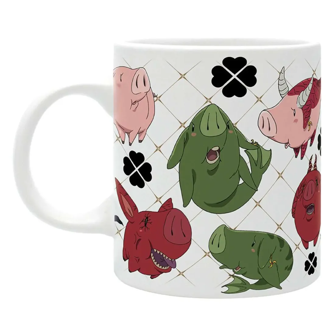 Кружка керамическая The Seven Deadly Sins Mug 320 мл Hawk subli with ABYMUGA061