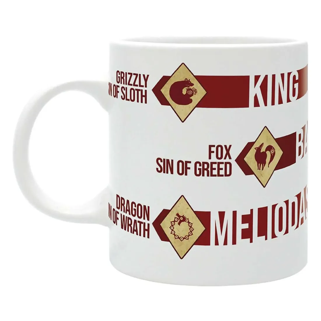 Кружка керамическая The Seven Deadly Sins Mug 320 мл Meliodas,Ban & King ABYMUGA208