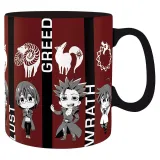 Кружка керамическая The Seven Deadly Sins Mug 460 мл Chibi sins box x2 ABYMUGA064