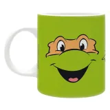 Кружка керамическая Черепашки-ниндзя Raphael & Michelangelo x2 320мл ABYMUGA257