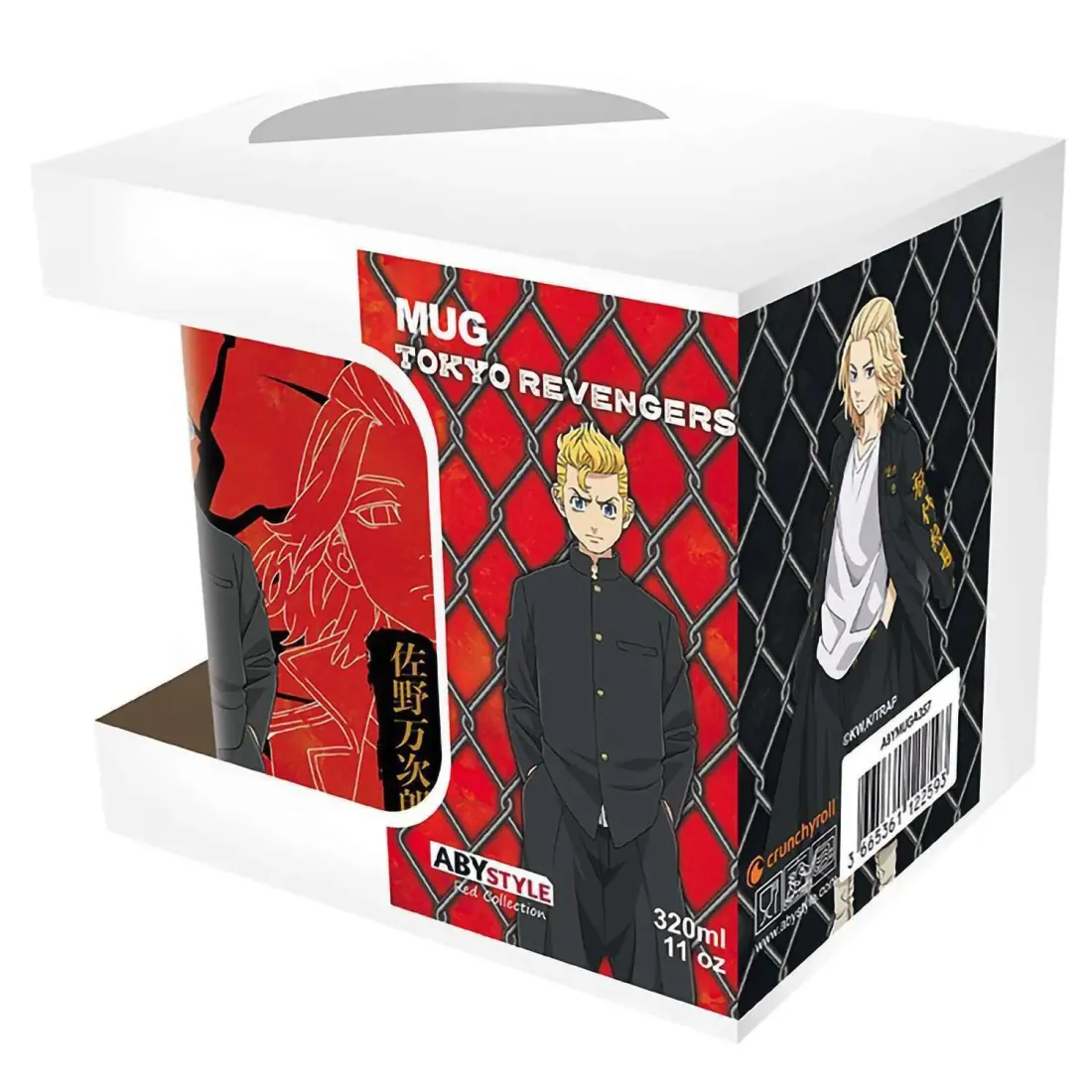 Кружка керамическая Tokyo Revengers Mug 320 мл Draken, Takemichi & Mikey ABYMUGA358