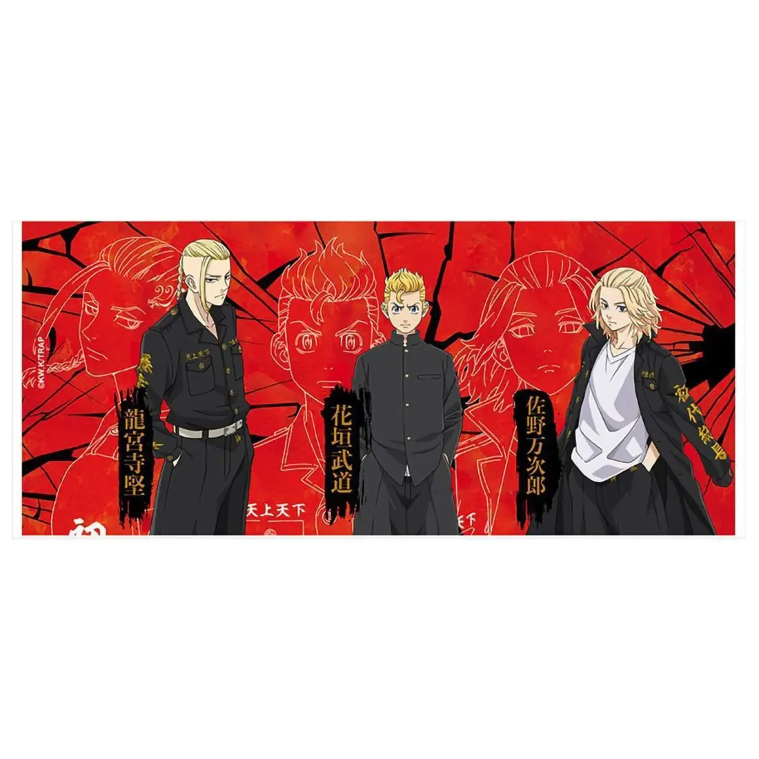 Кружка керамическая Tokyo Revengers Mug 320 мл Draken, Takemichi & Mikey ABYMUGA358