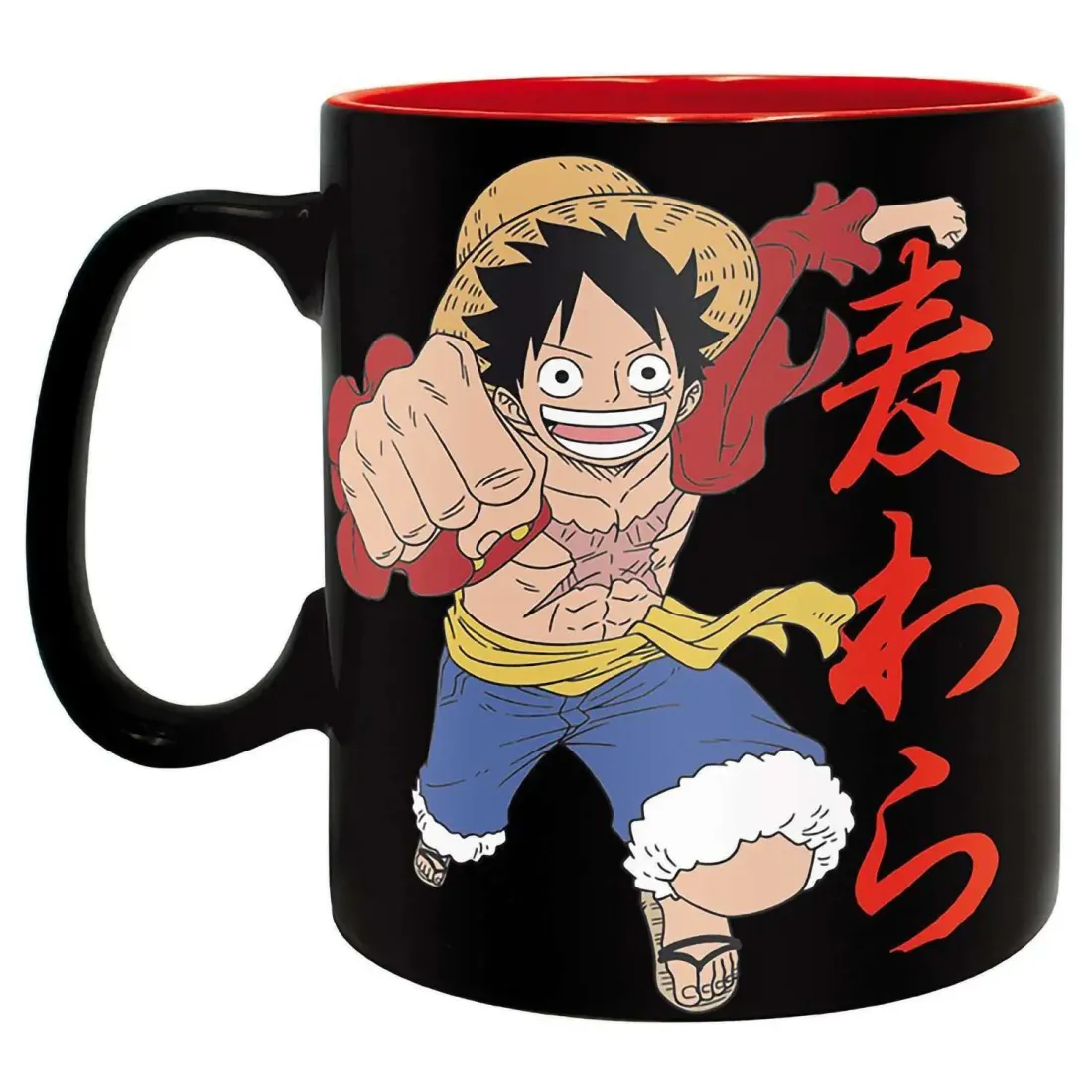 Кружка керамическая ONE PIECE Luffy & Skull 460 мл ABYMUGA451