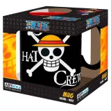 Кружка керамическая ONE PIECE Luffy & Skull 460 мл ABYMUGA451
