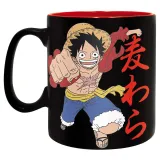 Кружка керамическая ONE PIECE Luffy & Skull 460 мл ABYMUGA451