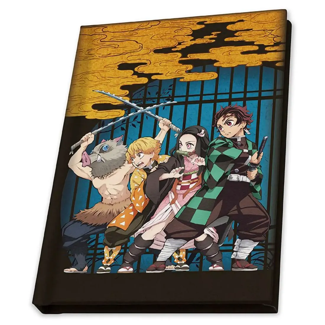 Набор Клинок рассекающий демонов Tanjiro (кружка керамическая 320 мл, брелок, записная книжка А6) AB