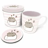 Набор подарочный Пушин Marshmallow (банка, кружка 315мл, подстаканник) GP85551