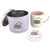Набор подарочный Пушин Marshmallow (банка, кружка 315мл, подстаканник) GP85551
