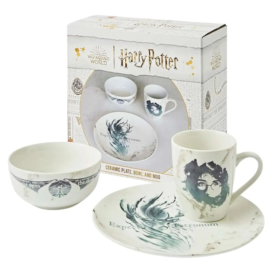 Набор подарочный Гарри Поттер Always (кружка 325мл, тарелка, миска) GP86318
