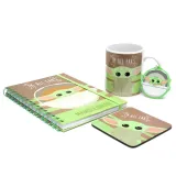 Набор подарочный Звездные войны Мандалорец I\'m All Ears (блокнот А5, кружка 325мл, подстаканник, бре