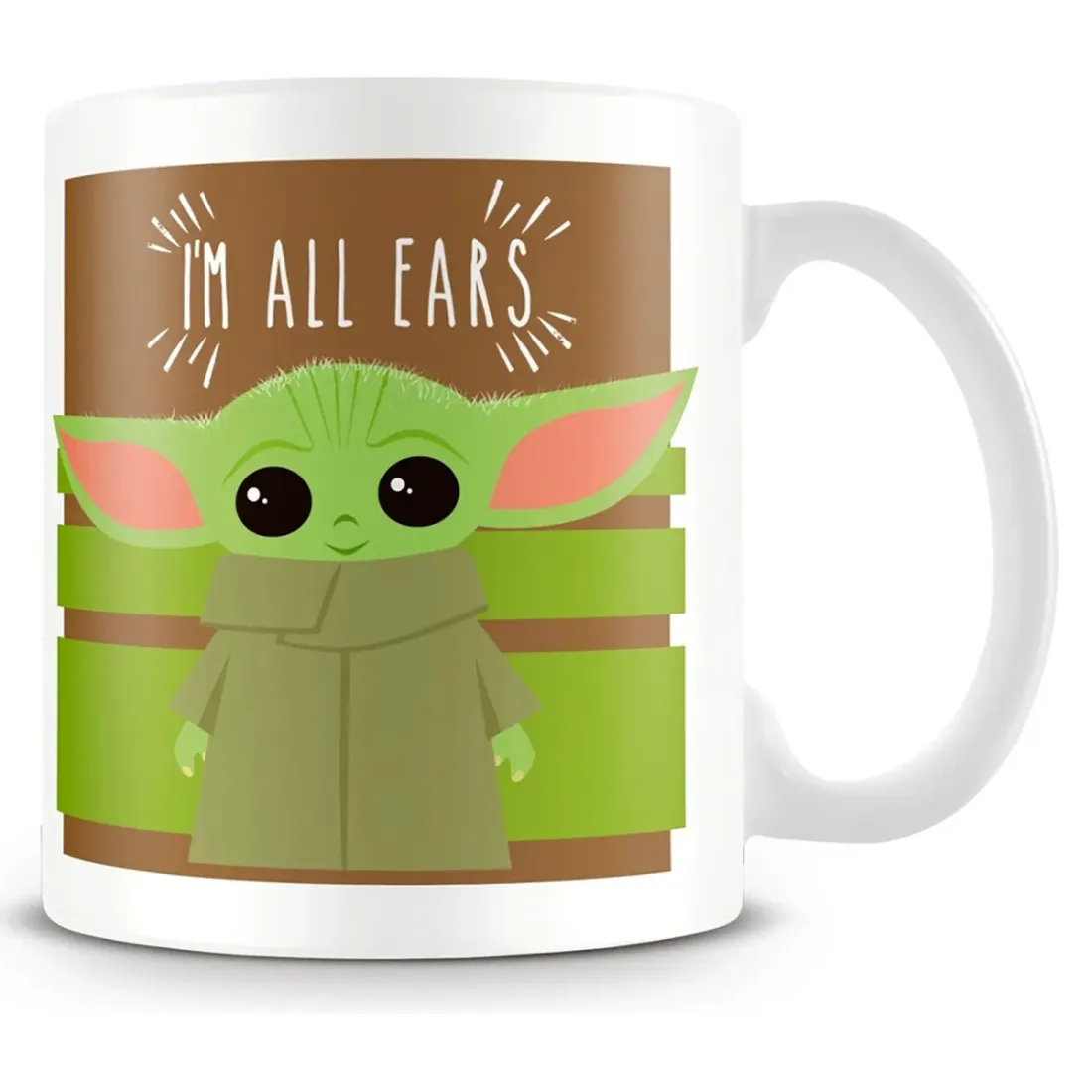 Набор подарочный Звездные войны Мандалорец I\'m All Ears (блокнот А5, кружка 325мл, подстаканник, бре