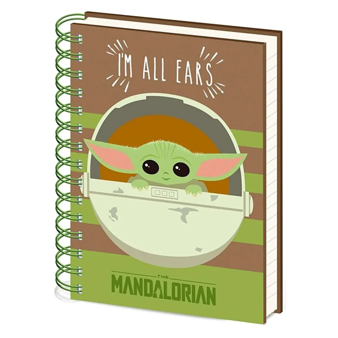 Набор подарочный Звездные войны Мандалорец I\'m All Ears (блокнот А5, кружка 325мл, подстаканник, бре