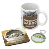 Набор подарочный Звездные войны Мандалорец The Child (кружка 325мл, подстаканник, брелок) GP85463