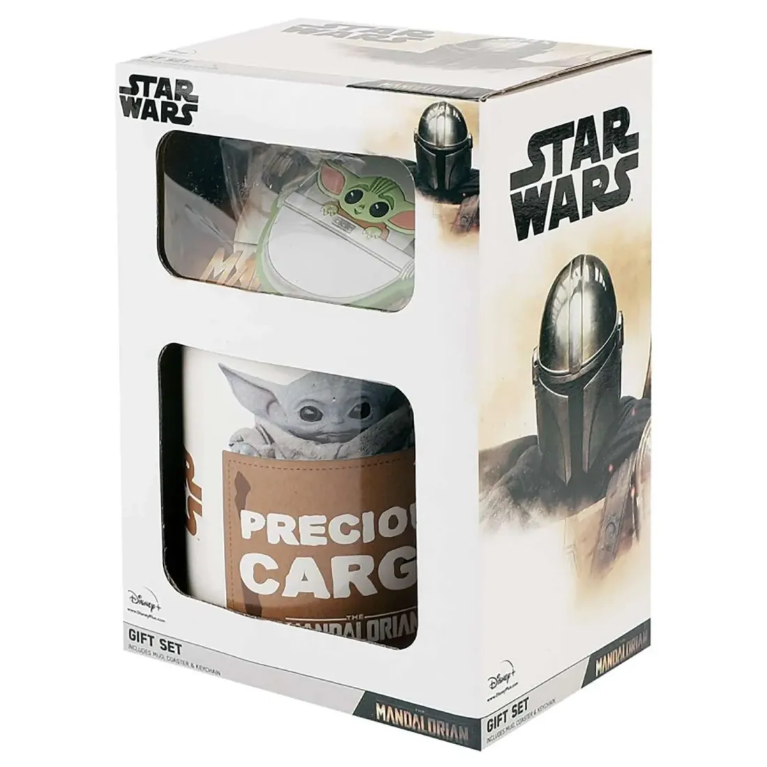 Набор подарочный Звездные войны Мандалорец The Child (кружка 325мл, подстаканник, брелок) GP85463