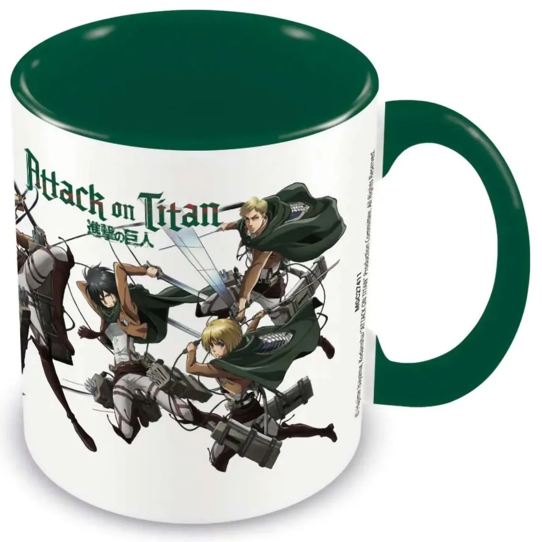 Кружка керамическая Атака Титанов 315мл MGC27411C