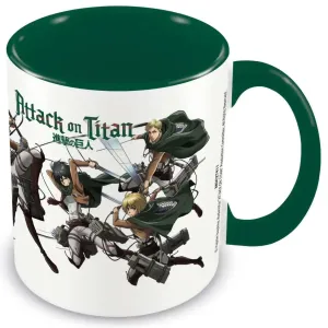 Кружка керамическая Атака Титанов 315мл MGC27411C