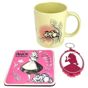 Набор подарочный Алиса в Стране чудес (Vintage) (кружка 315мл, подстаканник, брелок) GP86099
