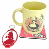 Набор подарочный Алиса в Стране чудес (Vintage) (кружка 315мл, подстаканник, брелок) GP86099