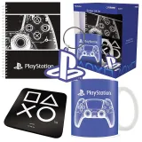 Набор подарочный Playstation (кружка 315мл, подстаканник, брелок, блокнот) GP86404