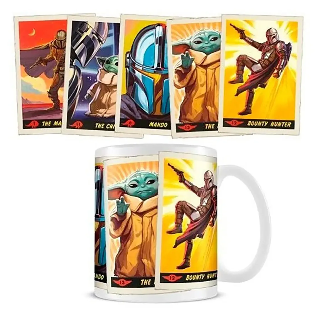 Набор подарочный The Мандалорец (кружка 315мл, подстаканник, брелок) GP86462