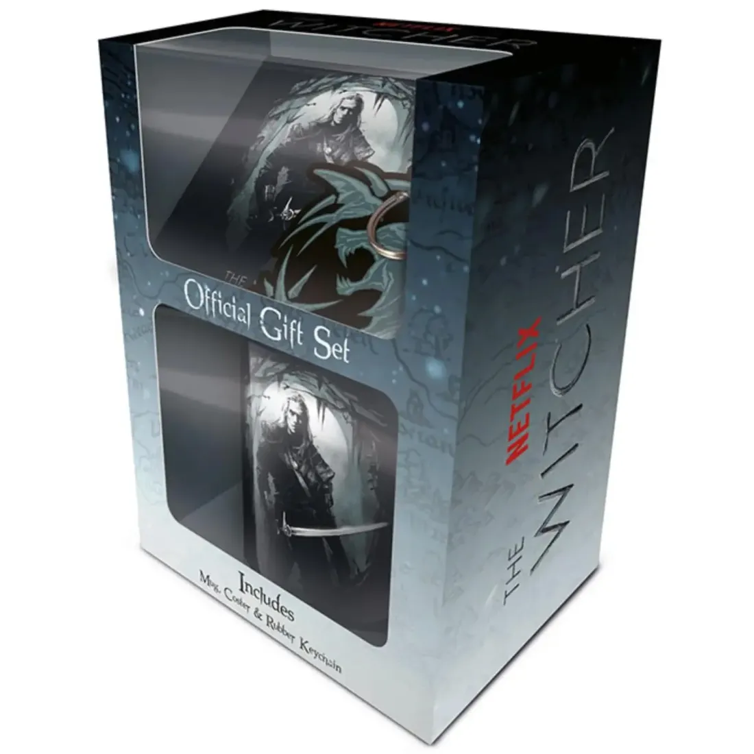 Набор подарочный Ведьмак (The Hunter) (кружка 315мл, подстаканник, брелок) GP85774