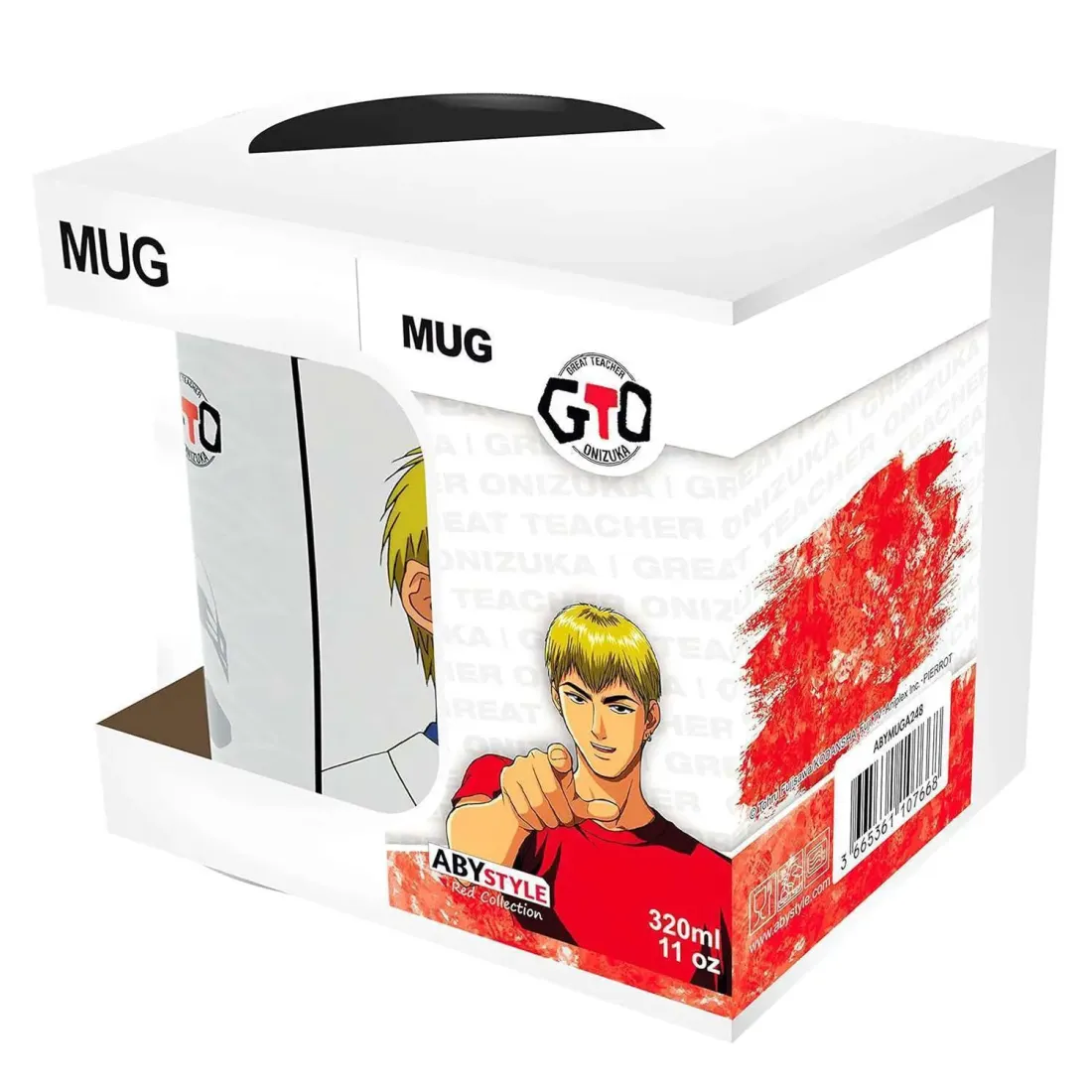 Кружка керамическая GTO Mug 320 мл Onizuka Meme subli x2 ABYMUGA248