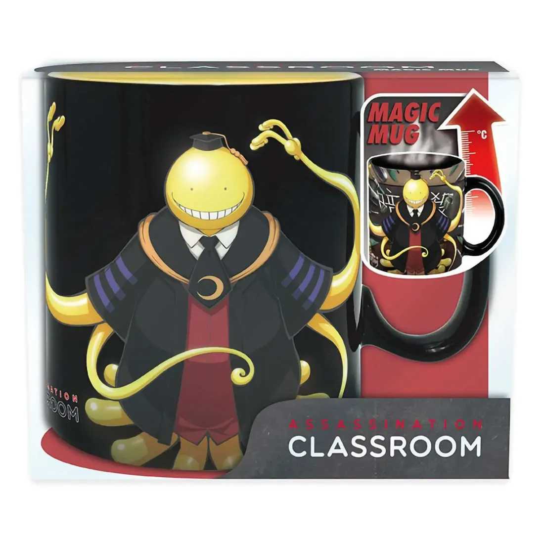 Кружка ABYstyle Assassination Classroom Mug Heat Change 460 ml Koro attacked x2 ABYMUG841