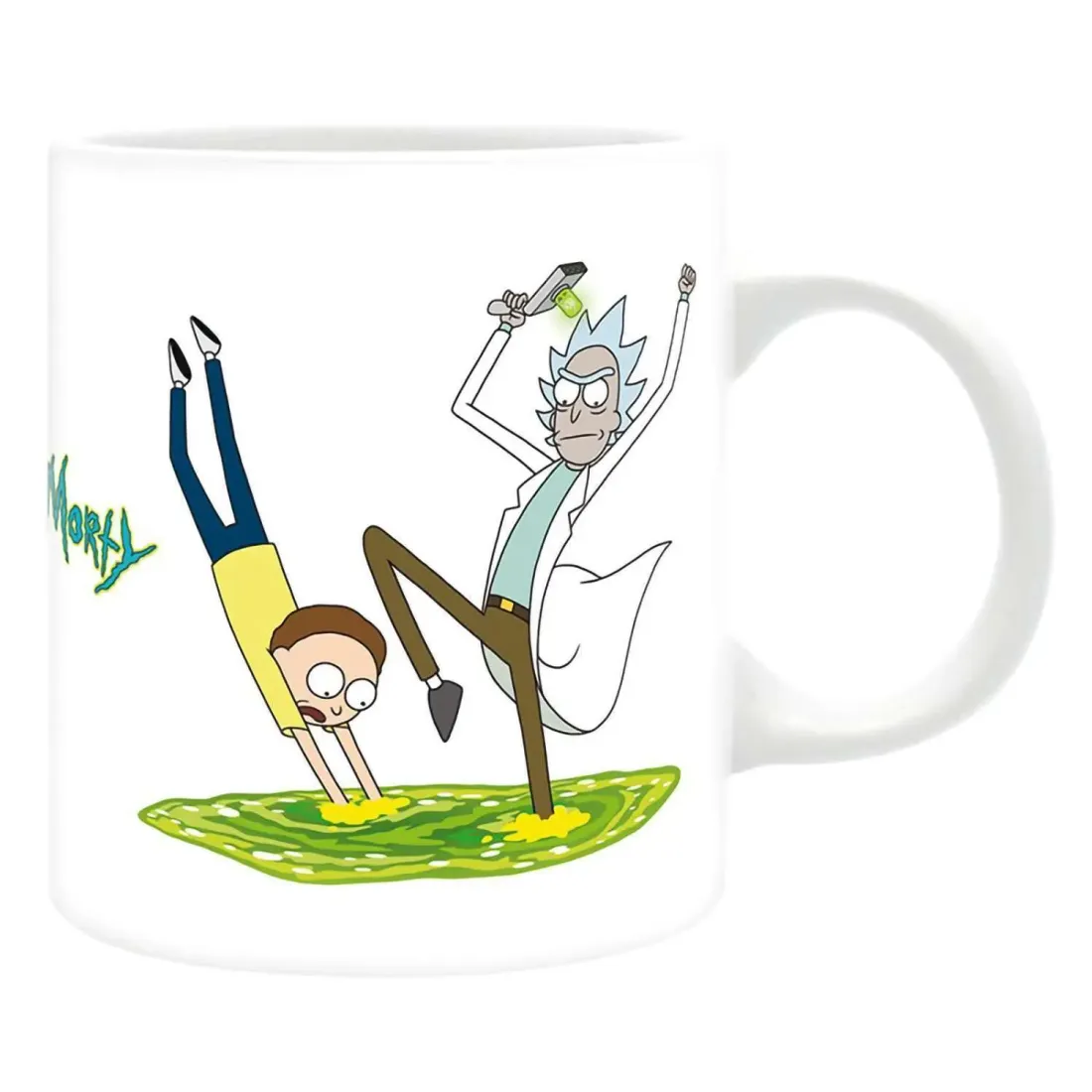Кружка ABYstyle Rick & Morty Mug 320 ml Portal 2 subli with box x2 ABYMUG834