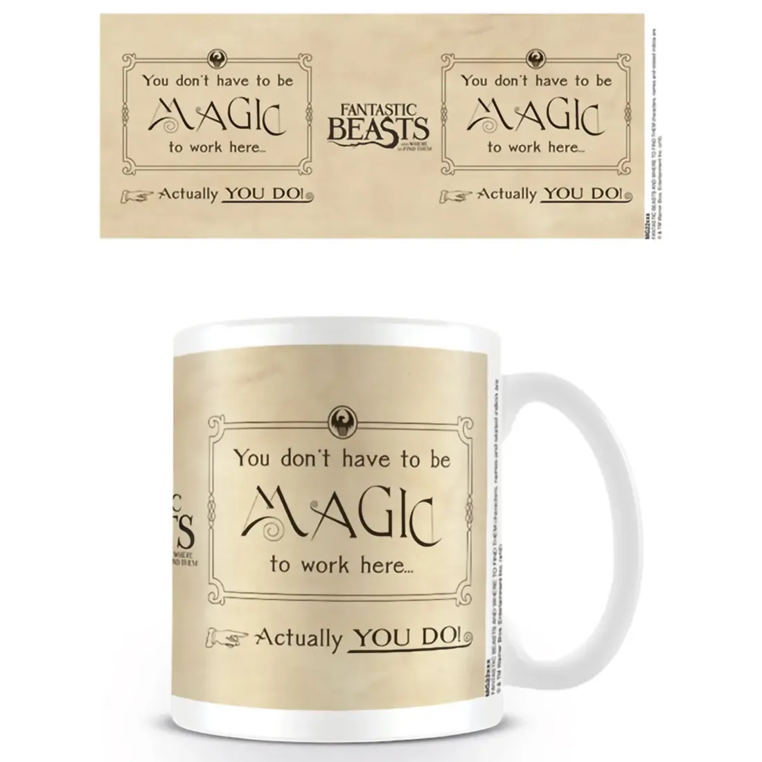 Кружка Фантастические твари и где они обитают (Magic) 300мл MG24257