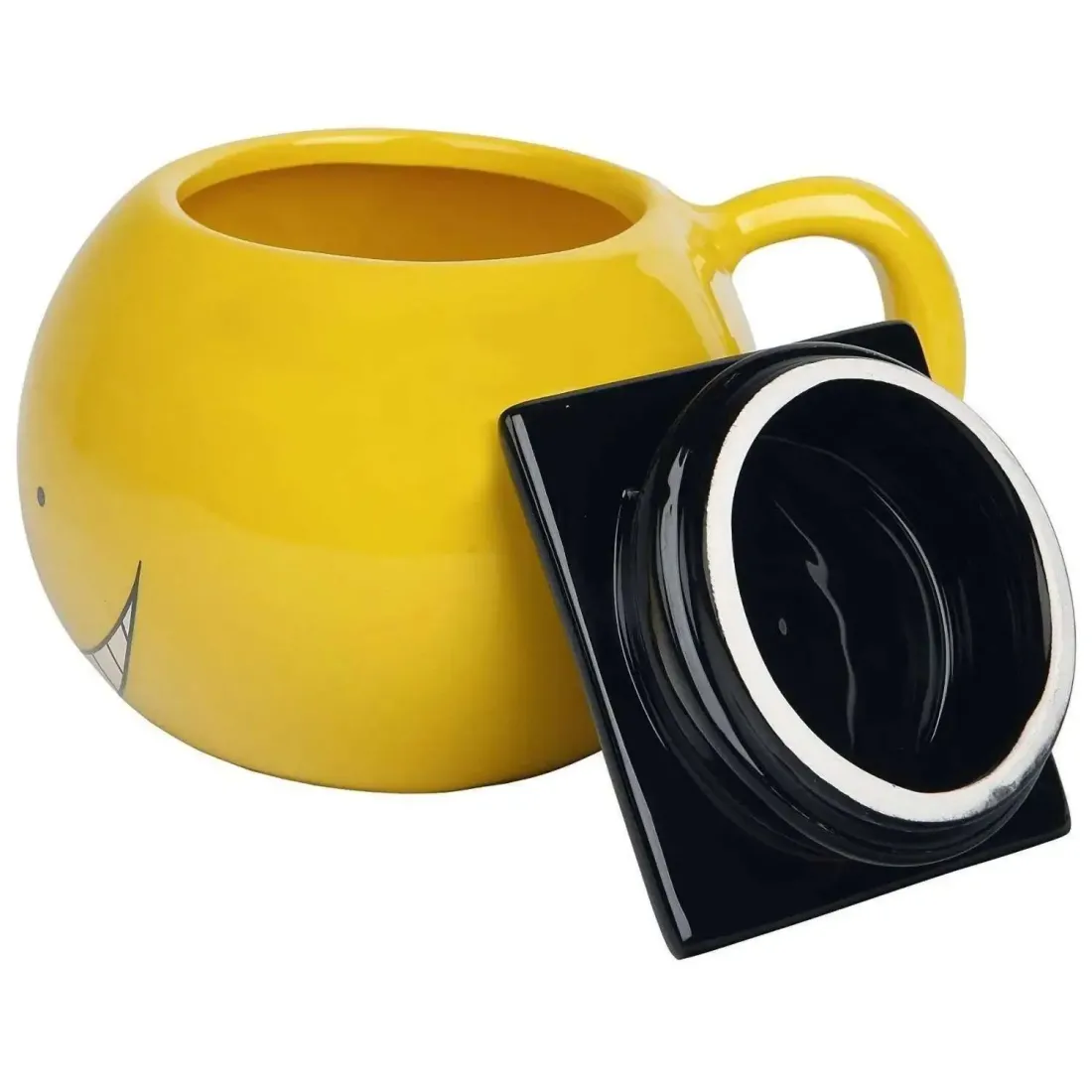 Кружка 3D с крышкой Assassination Classroom Koro Sensei 500ml ABYMUG352