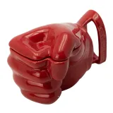 Кружка 3D с крышкой One Punch Man Saitama\'s Fist 350 ml ABYMUG567