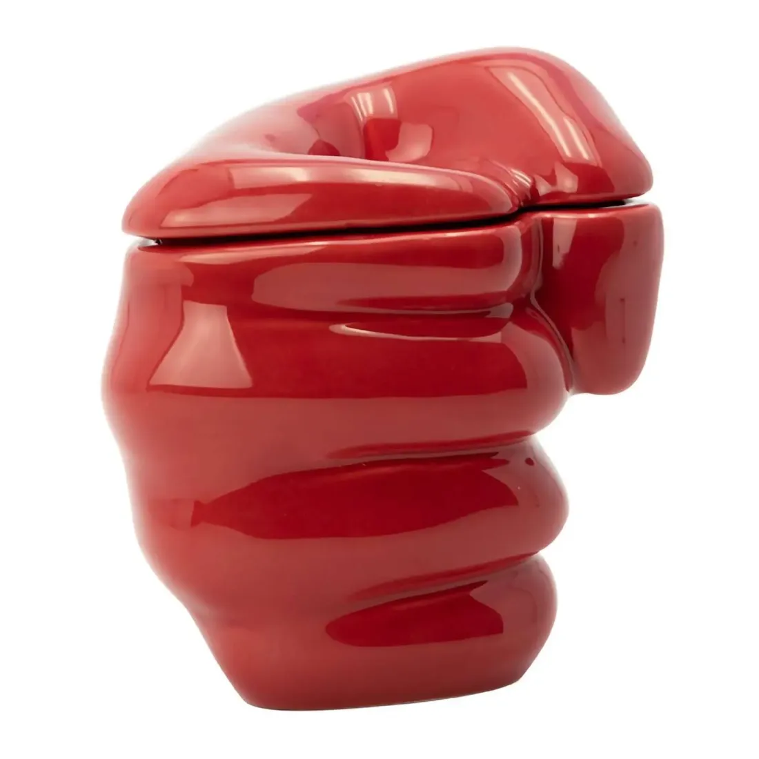 Кружка 3D с крышкой One Punch Man Saitama\'s Fist 350 ml ABYMUG567