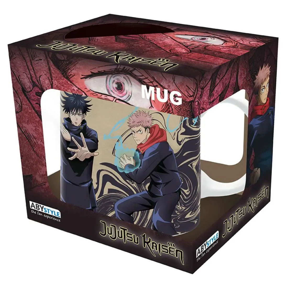 Кружка керамическая Jujutsu Kaisen Quartet Tokyo 320 мл X2 ABYMUGA393
