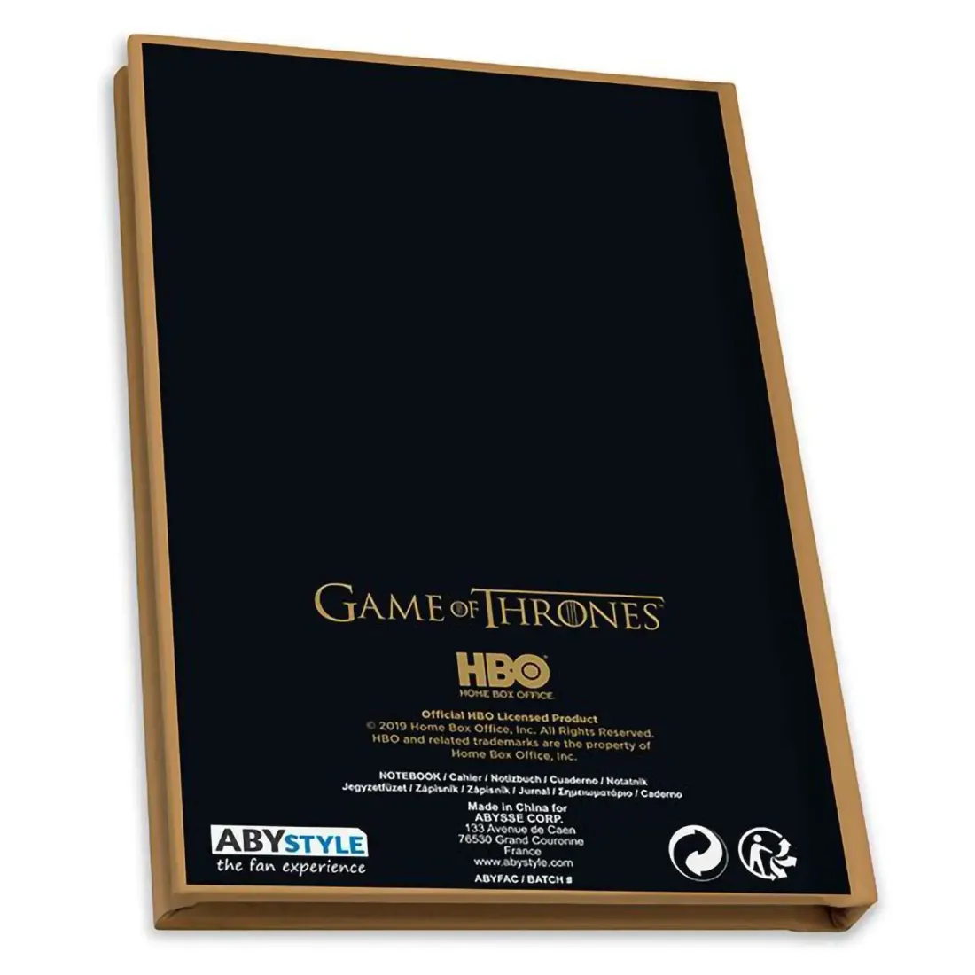 Набор подарочный Game Of Thrones Targaryen Кружка 250мл+Брелок+Блокнот ABYPCK165