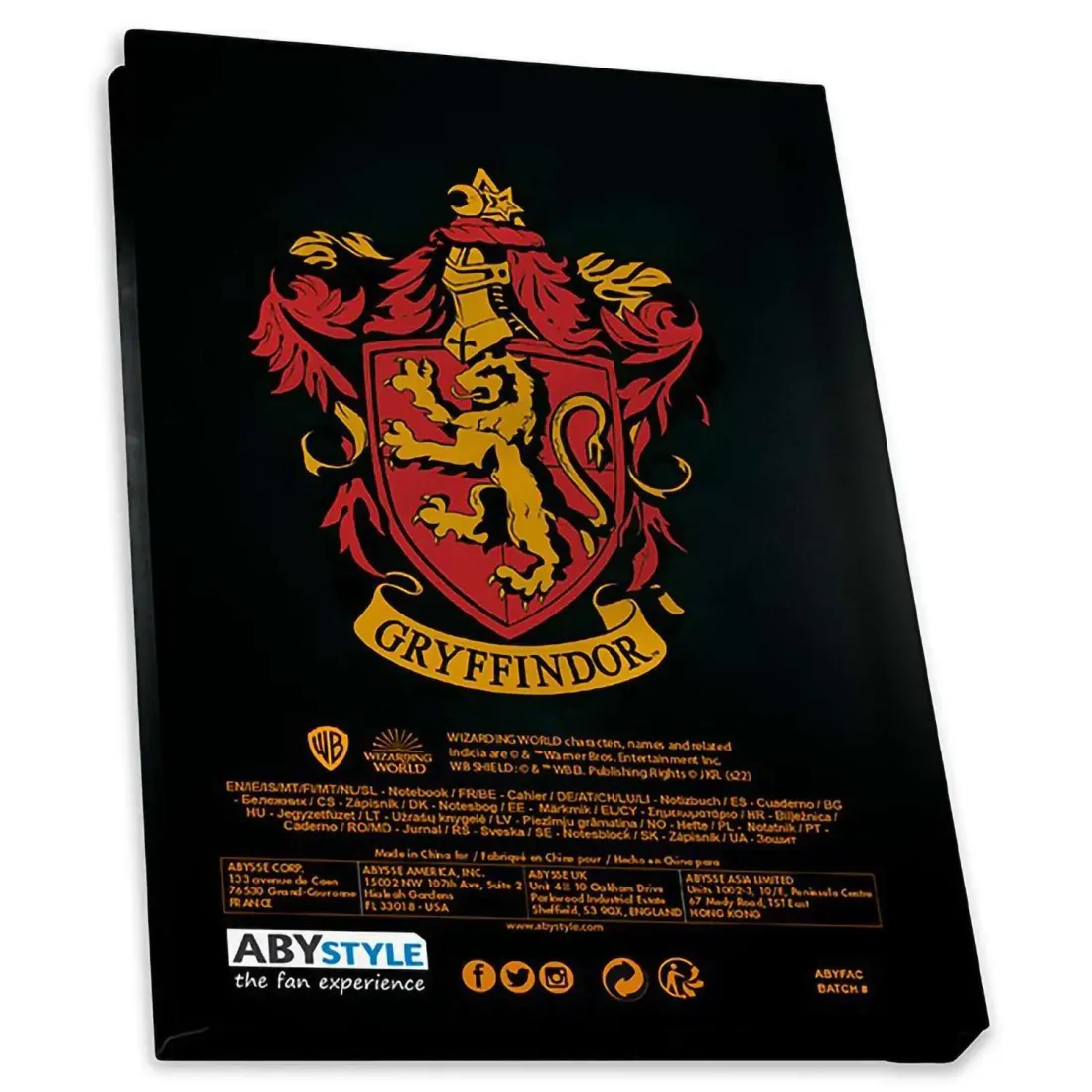 Набор подарочный Harry Potter Harry Ron Hermione Кружка 320мл+Брелок+Блокнот ABYPCK249