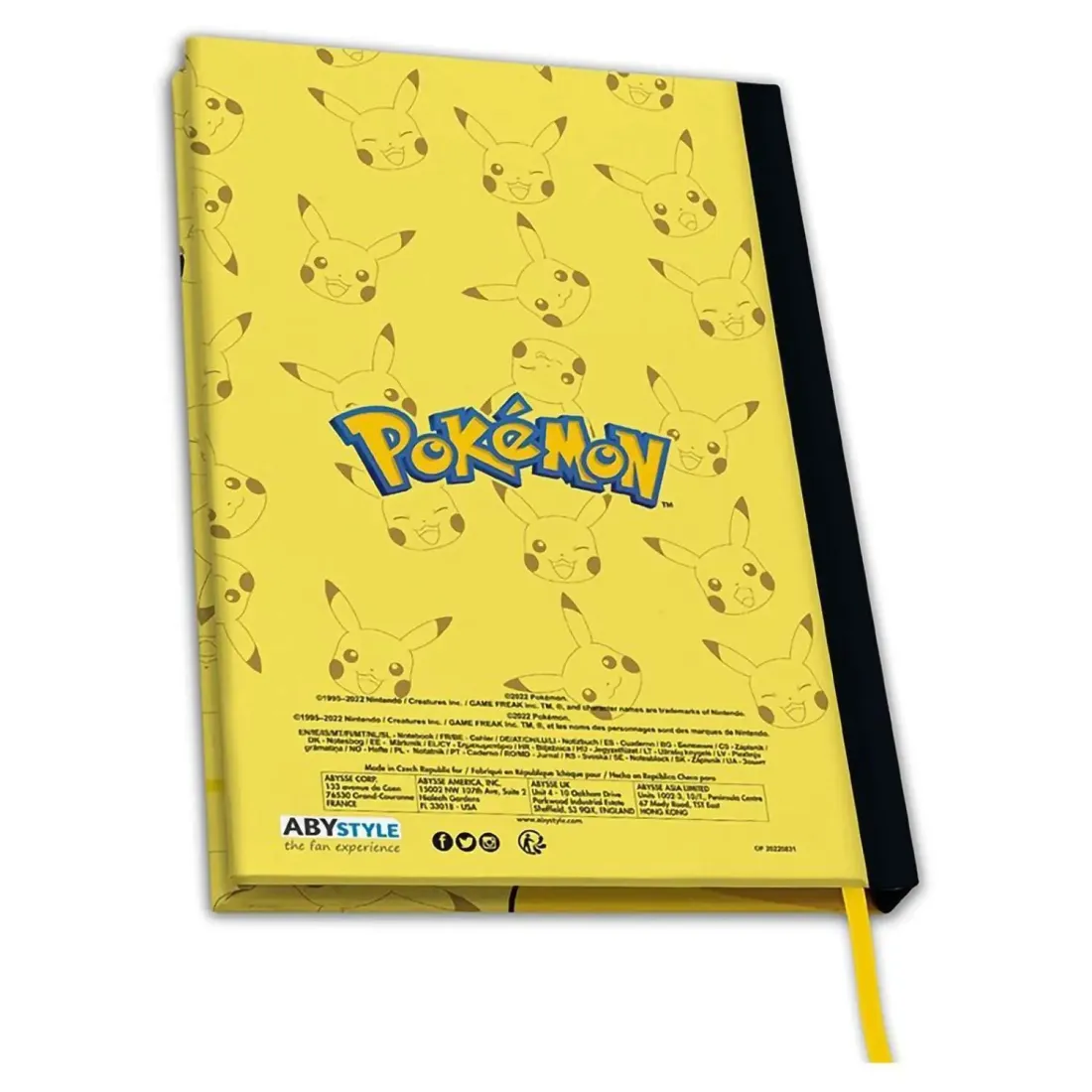 Набор подарочный Pokemon Pikachu Блокнот А5+Кружка 320мл+Открытки ABYPCK286